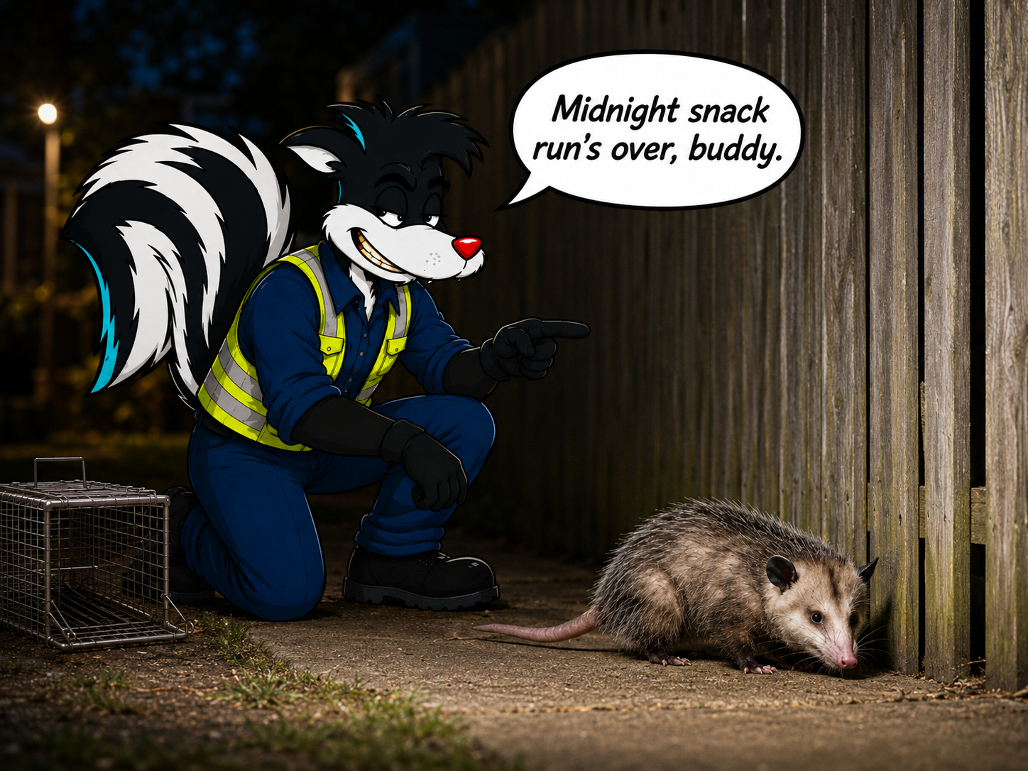 Opossum Removal