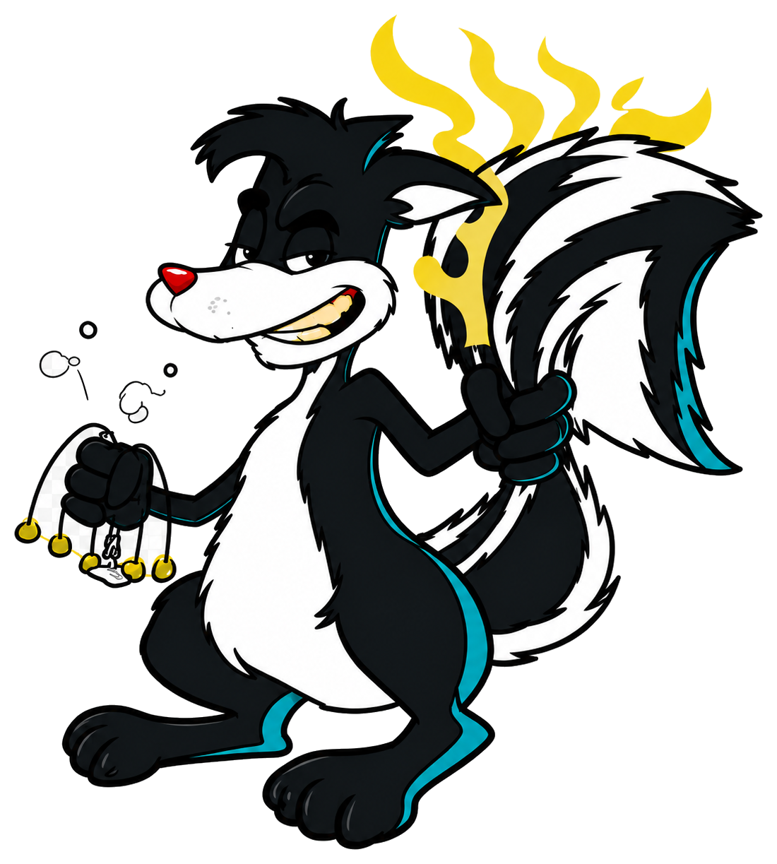 Stinky Steve Pest Control Mascot - San Antonio Wildlife Removal
