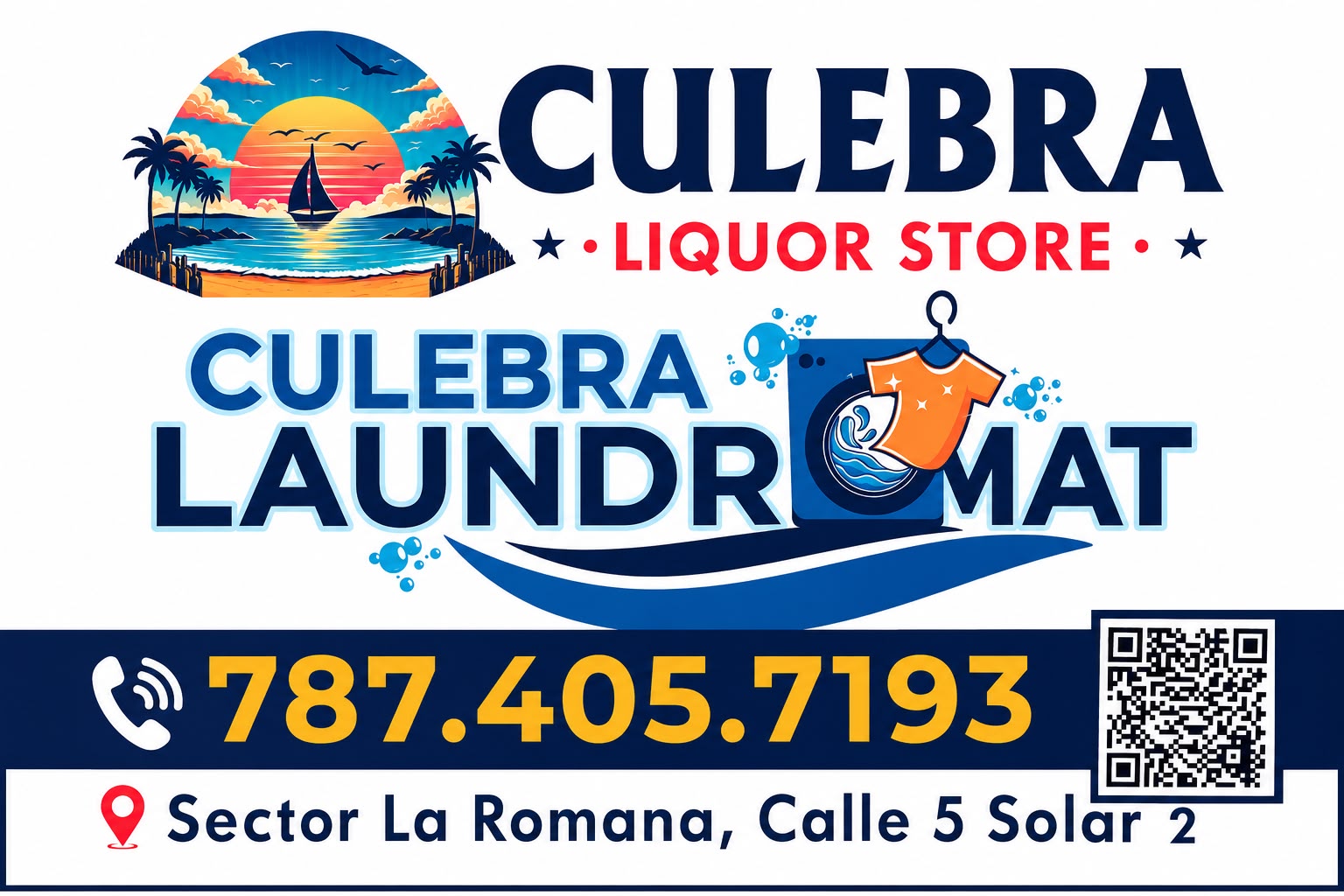 Auspiciador Culebra Liquor Store & Laundromat