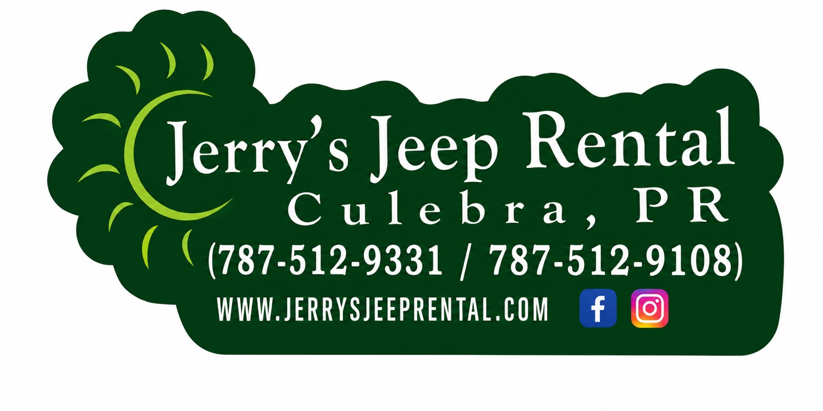 Auspiciador Jerry's Jeep Rental - Culebra, PR