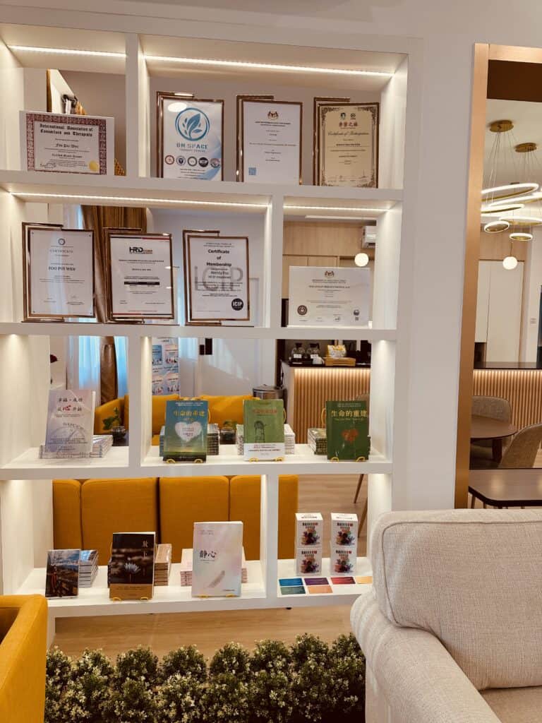 Om Space Therapy Centre healing space in Petaling Jaya, Selangor