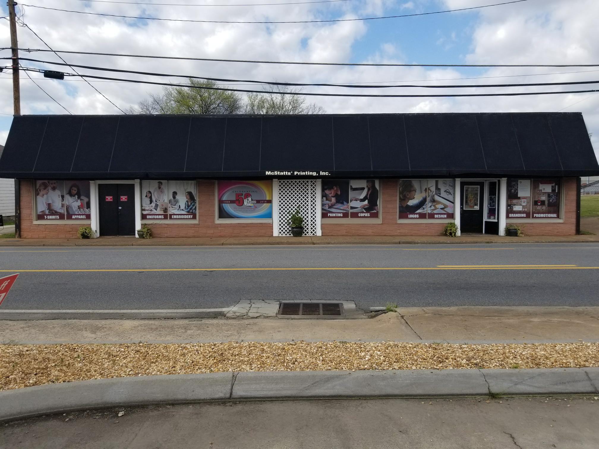 McStatts' Printing storefront