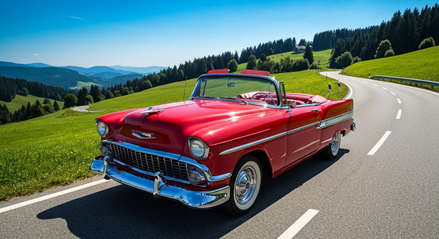 Classic vintage car