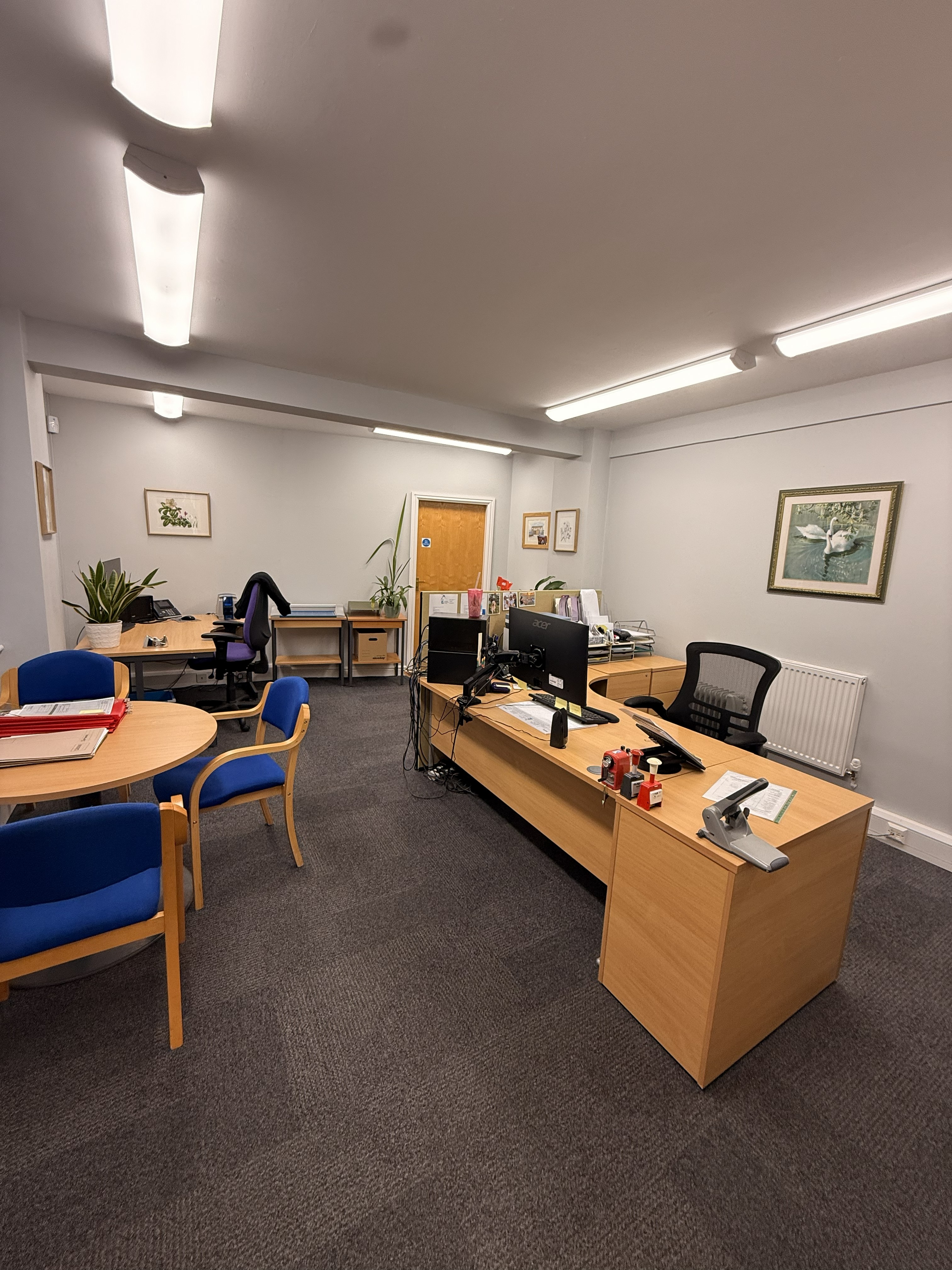 Immaculate corporate office cleaned by Crystal Clean