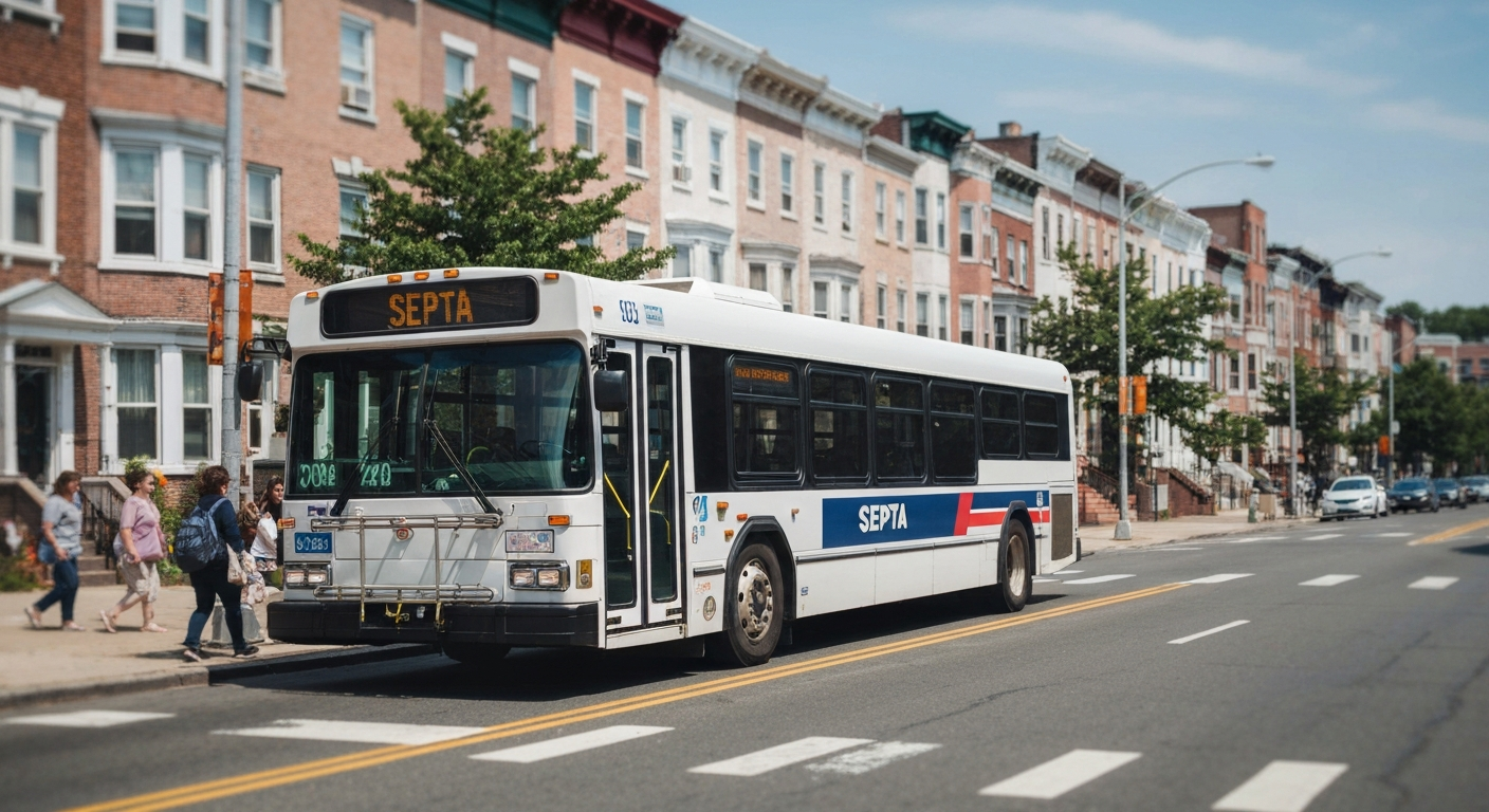 SEPTA bus service Fairmount Philadelphia transit