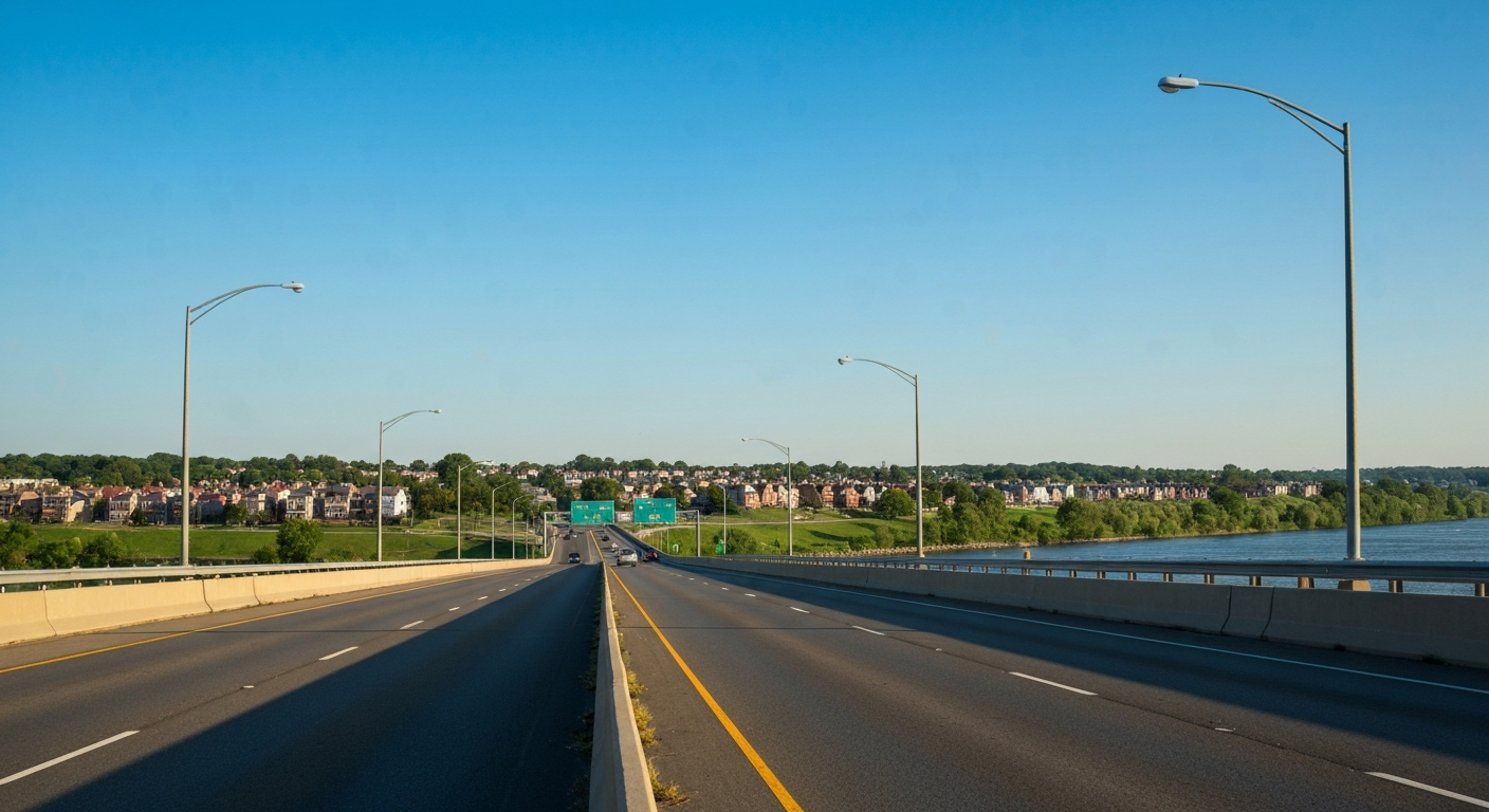 I-76 Schuylkill Expressway access Manayunk Philadelphia