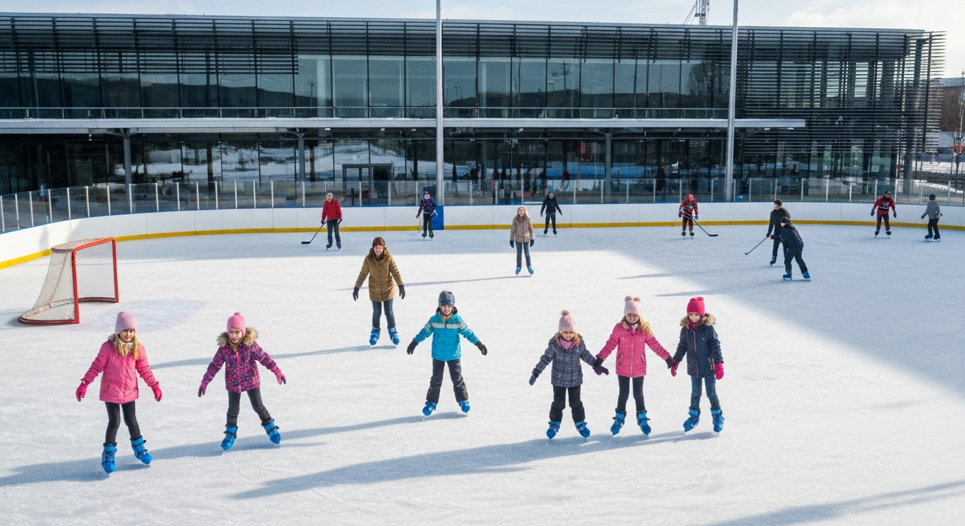 Sports complex ice rink recreation Langhorne Bucks County