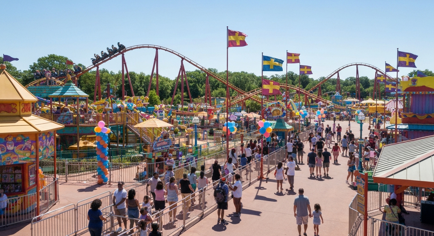 Sesame Place theme park near Langhorne PA