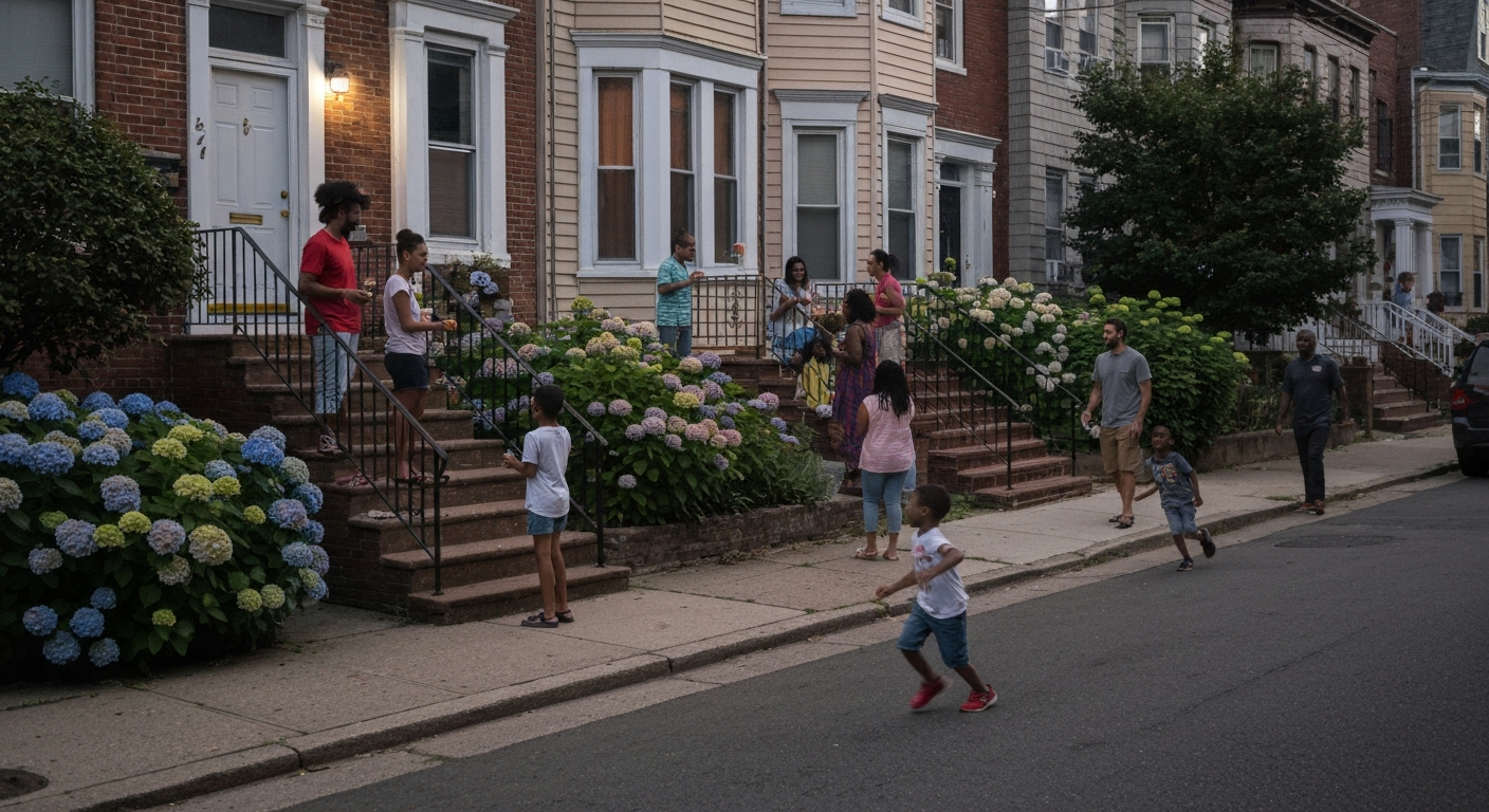 Manayunk neighborhood community stoop culture Philadelphia