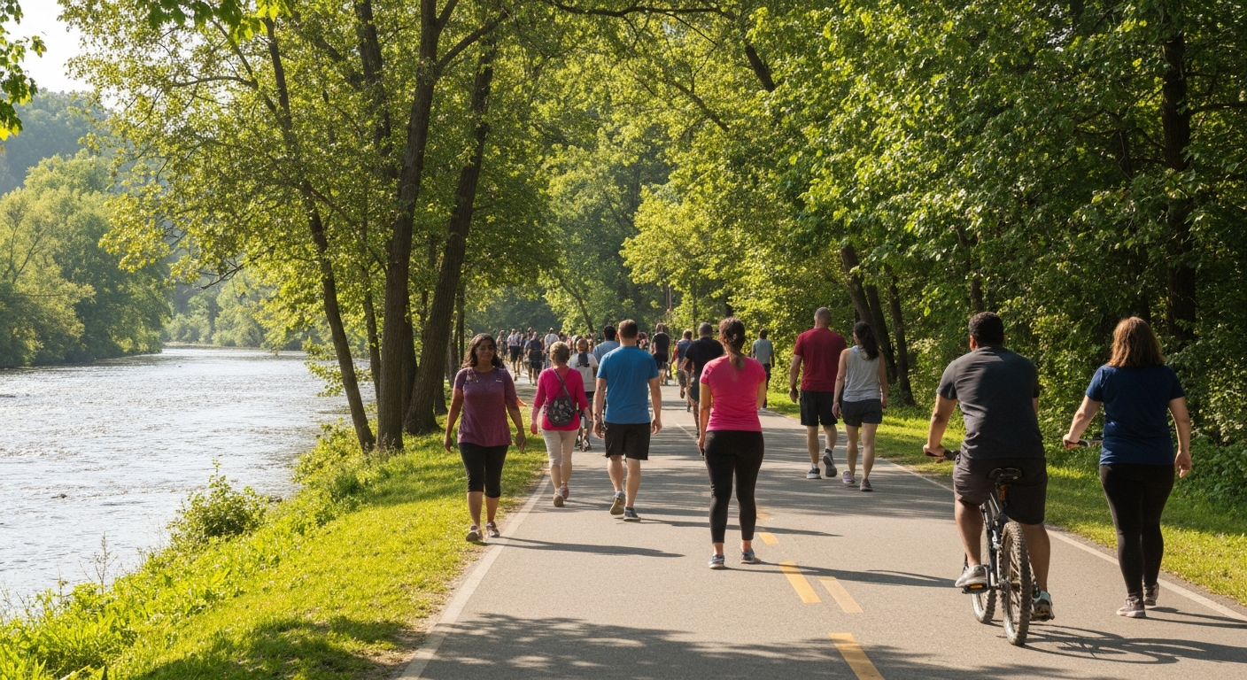 Schuylkill River Trail Conshohocken PA