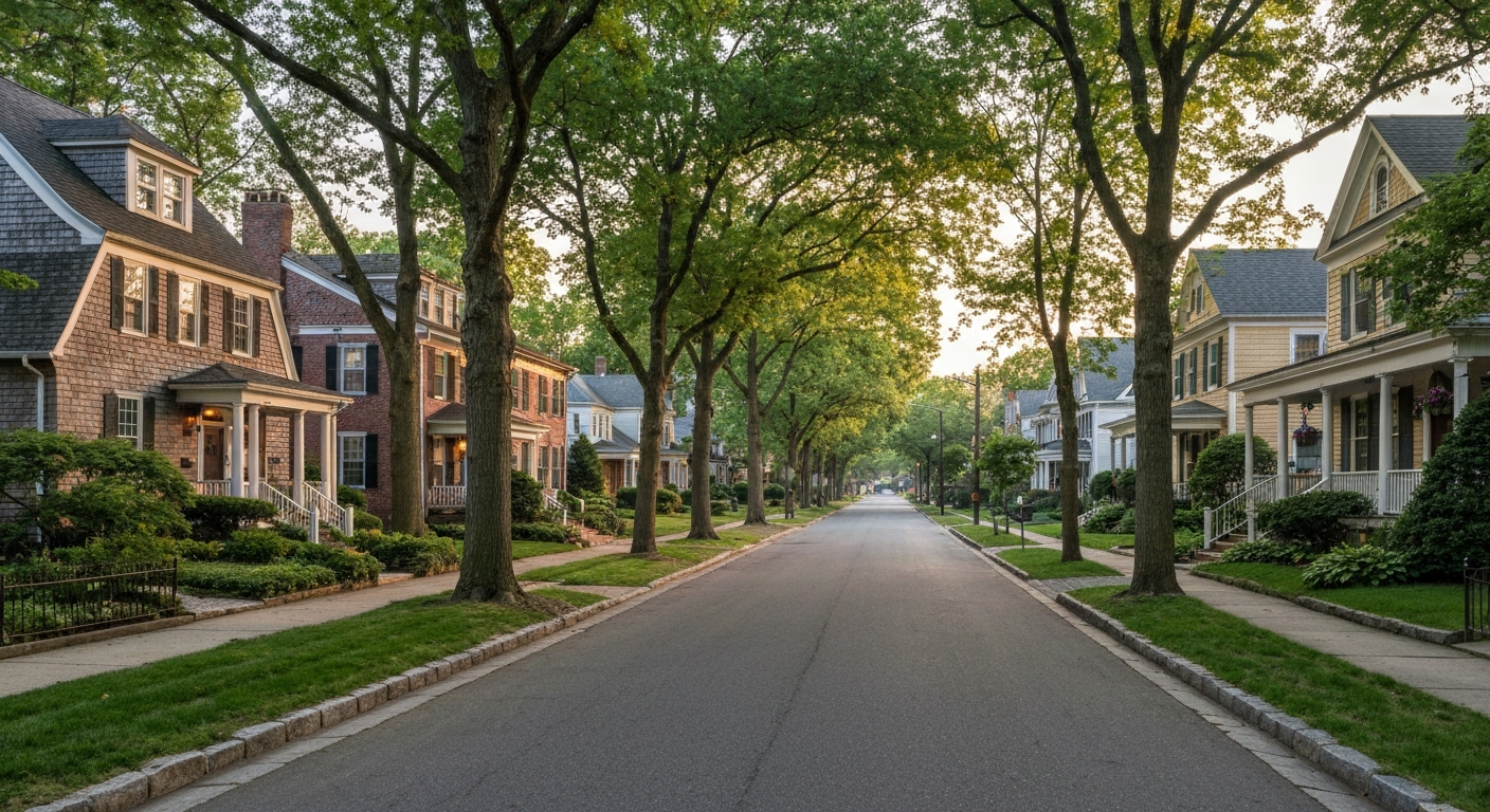 Swarthmore PA neighborhood homes