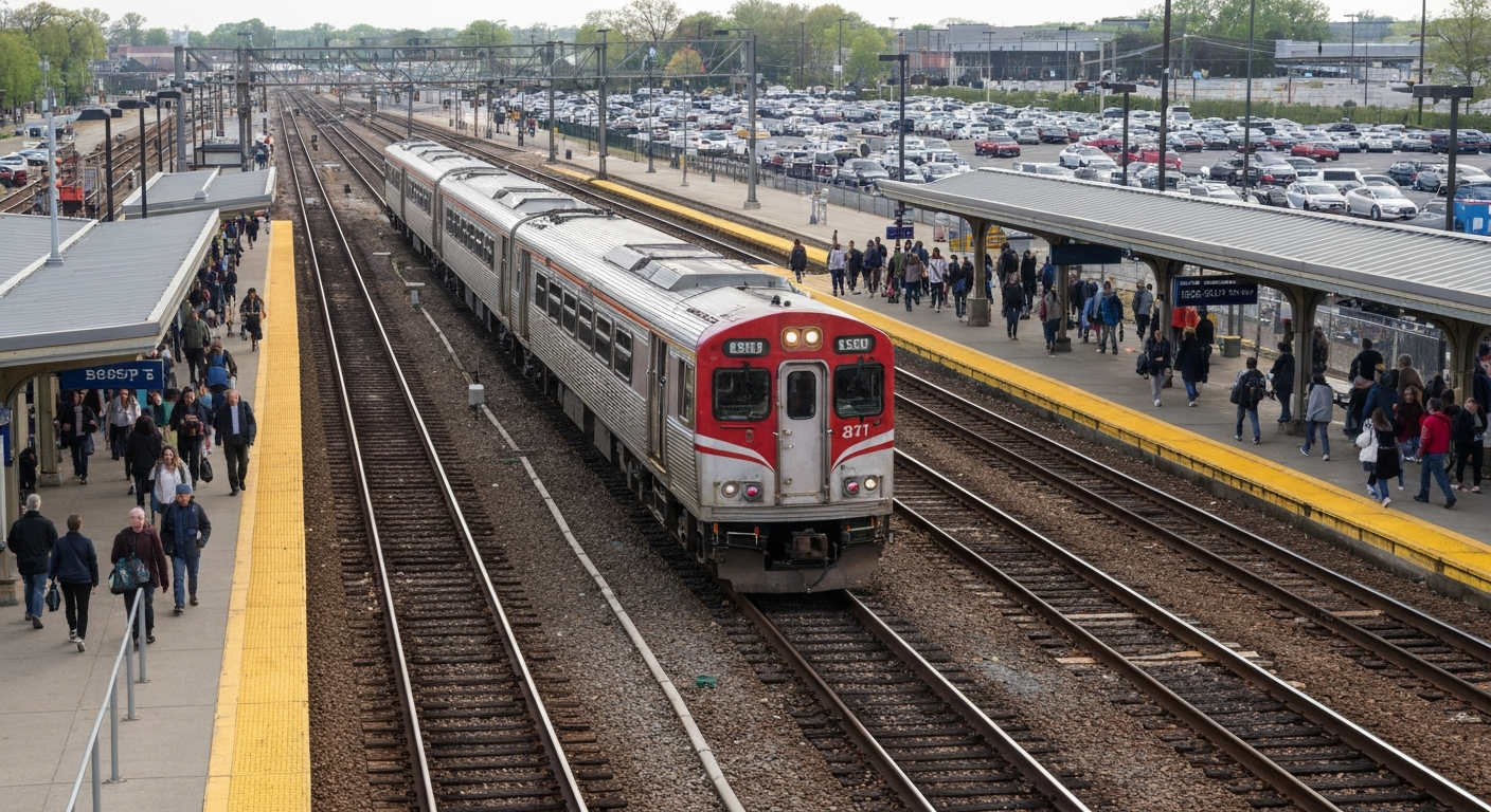 SEPTA Warminster station West Trenton Line terminal
