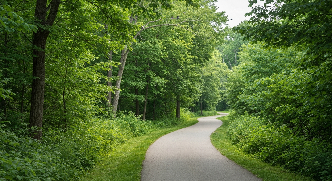Newtown Creek Trail PA biking hiking