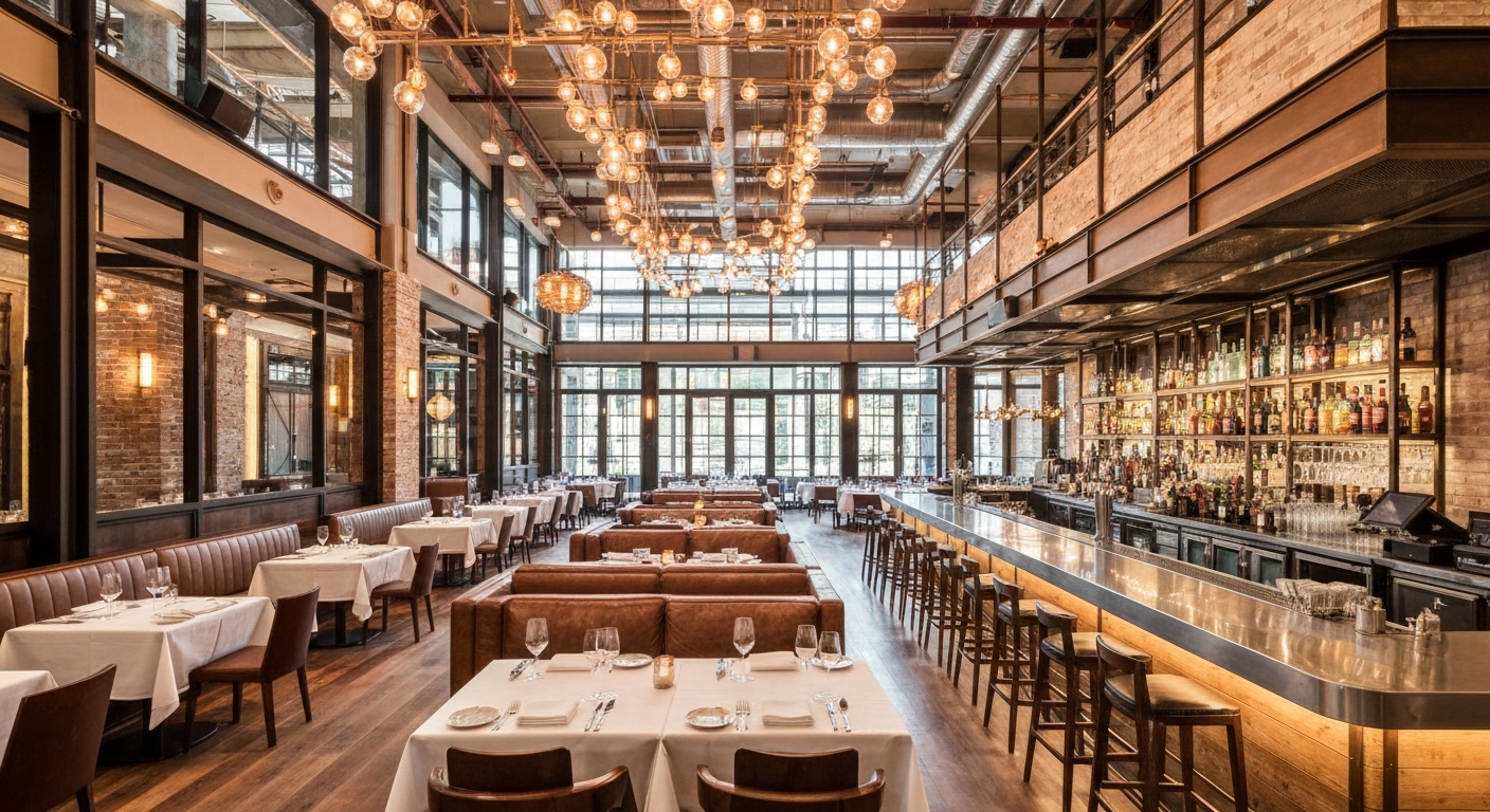 Upscale dining Newtown Square PA Ellis Preserve