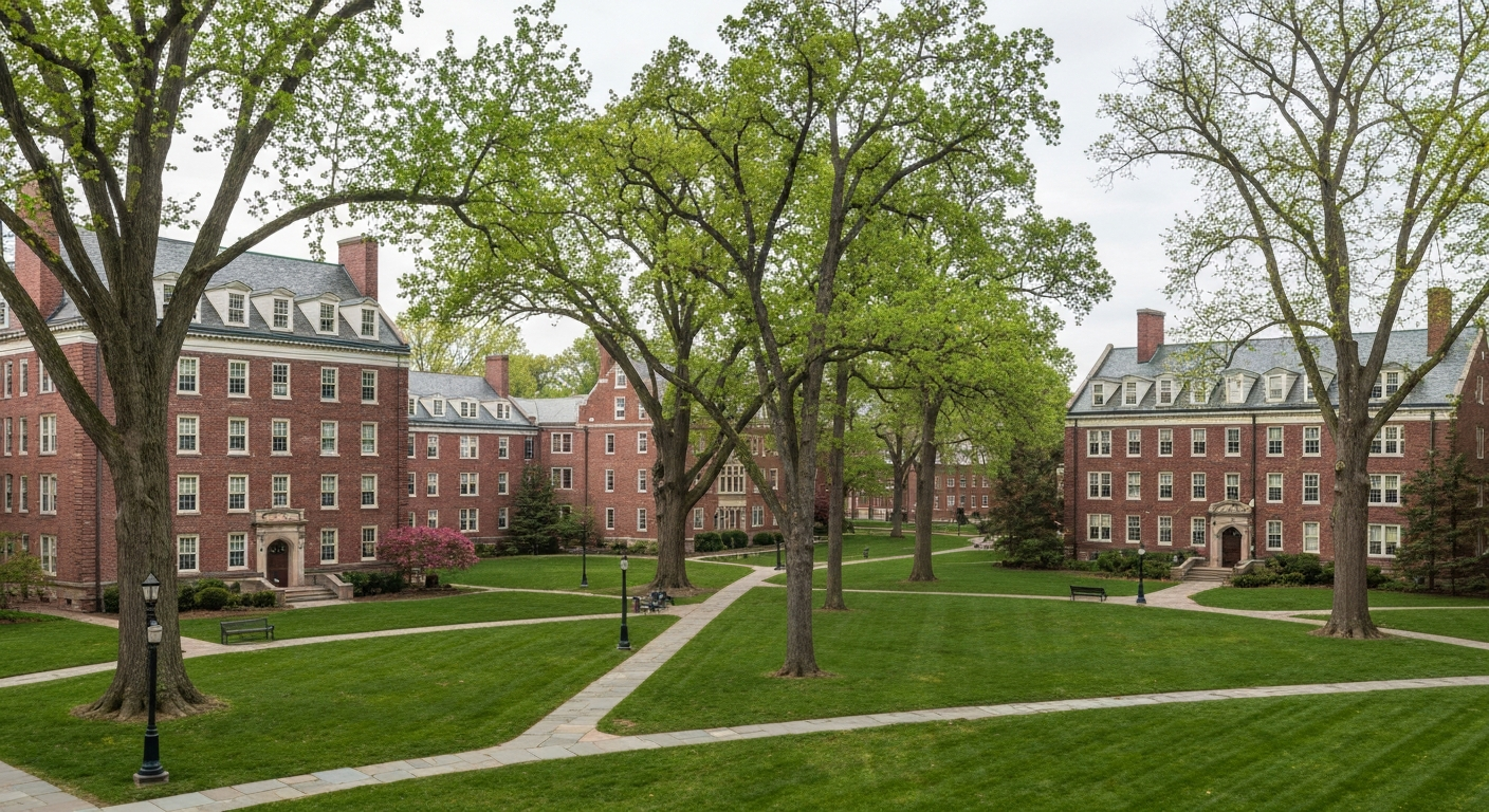 Swarthmore College campus PA