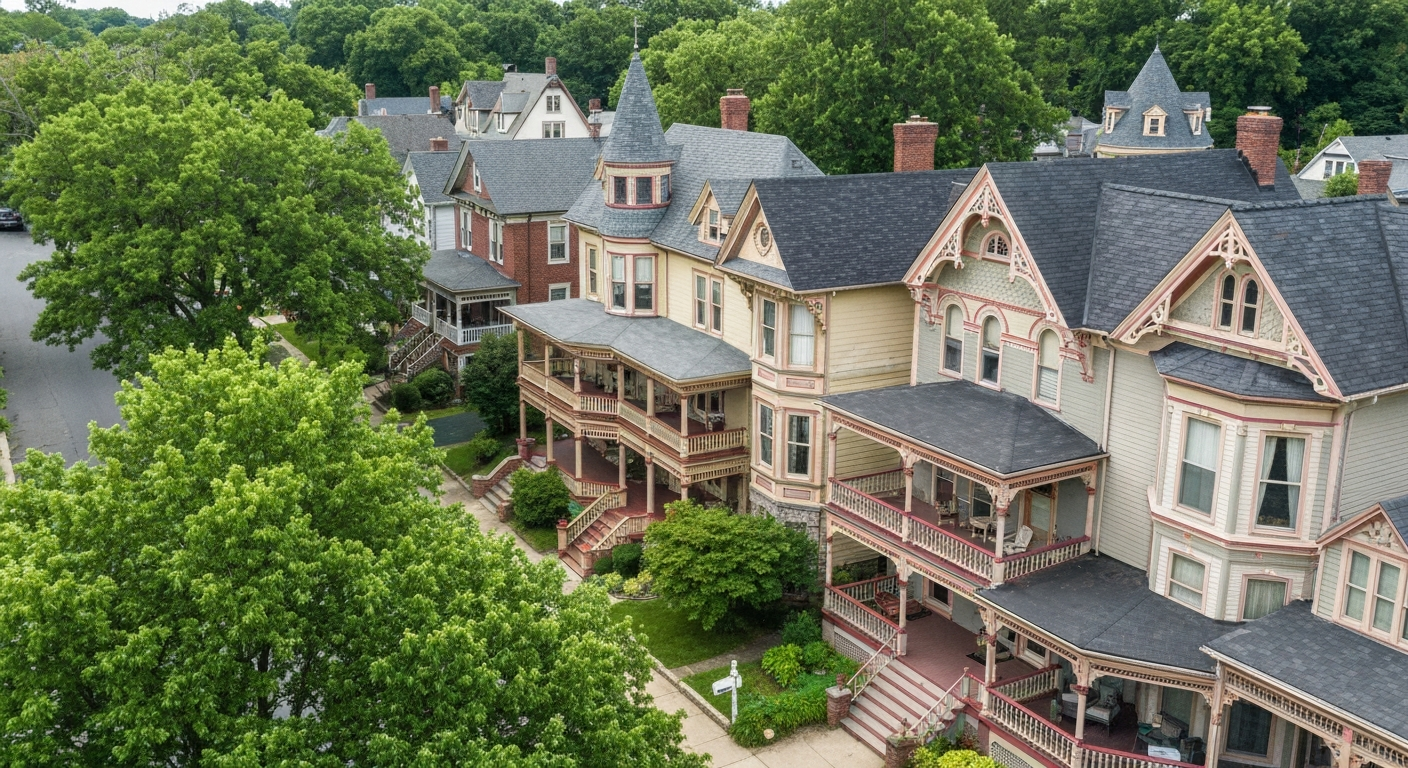Victorian homes Media PA Delaware County