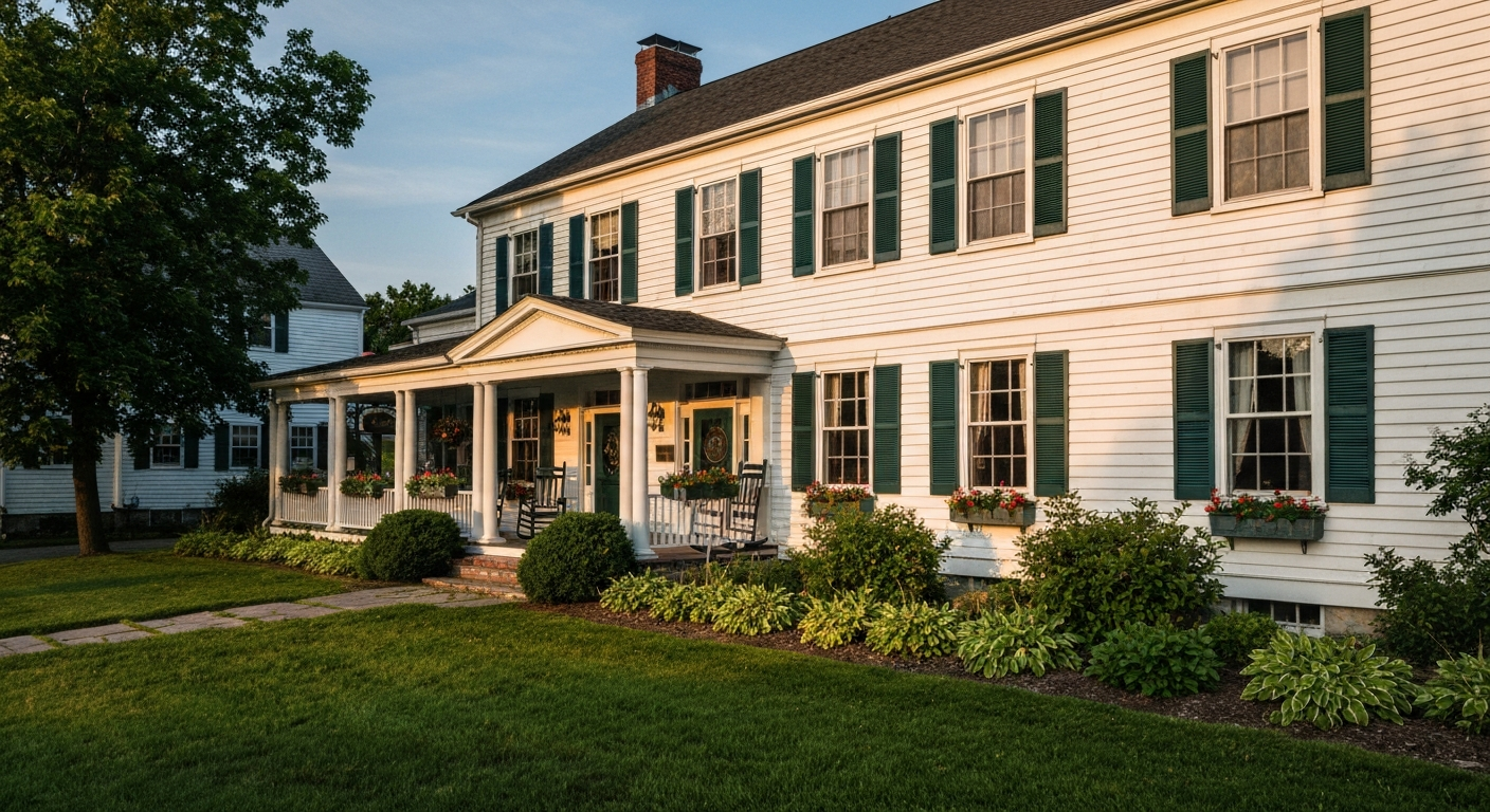 Yardley Inn PA dining Delaware River