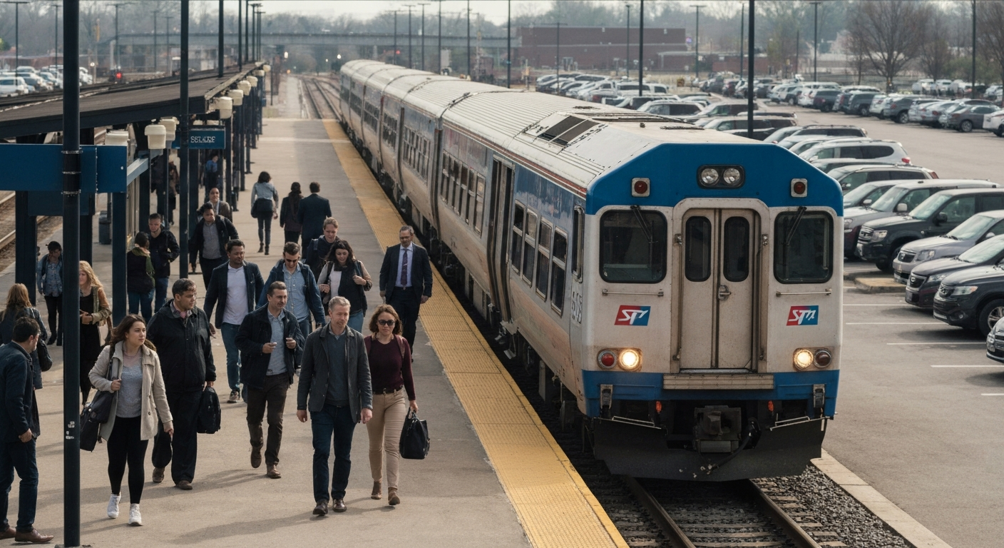 SEPTA Doylestown station Lansdale Doylestown Line near Jamison PA