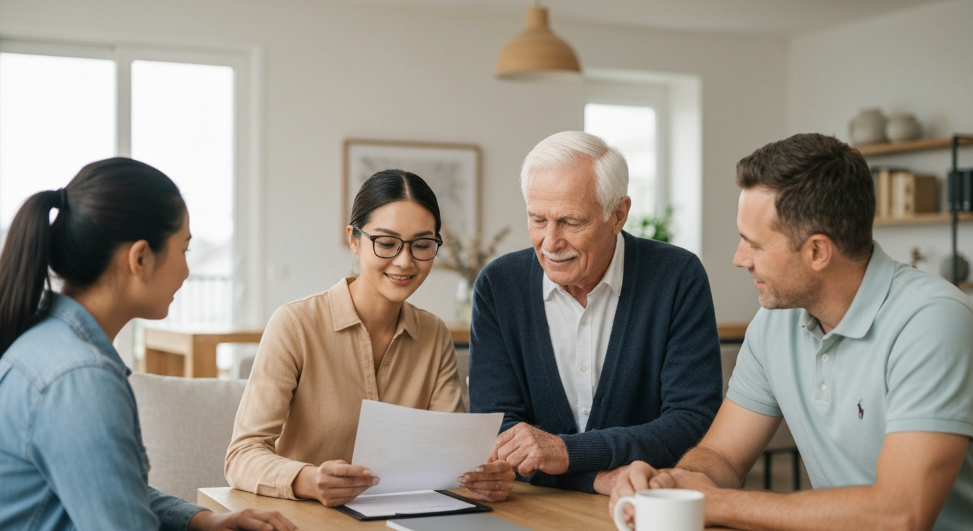Trusted partner support for senior transitions
