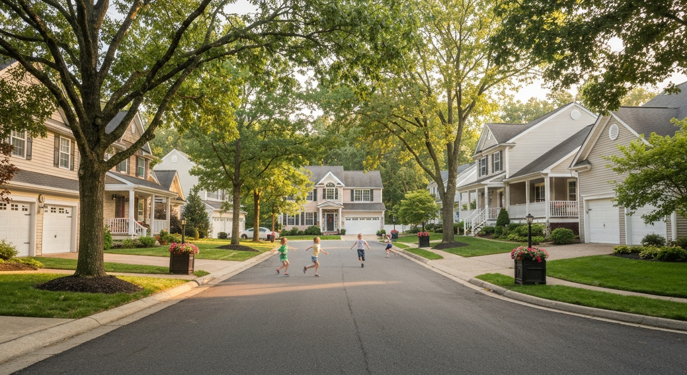 Residential neighborhoods Warminster PA established homes