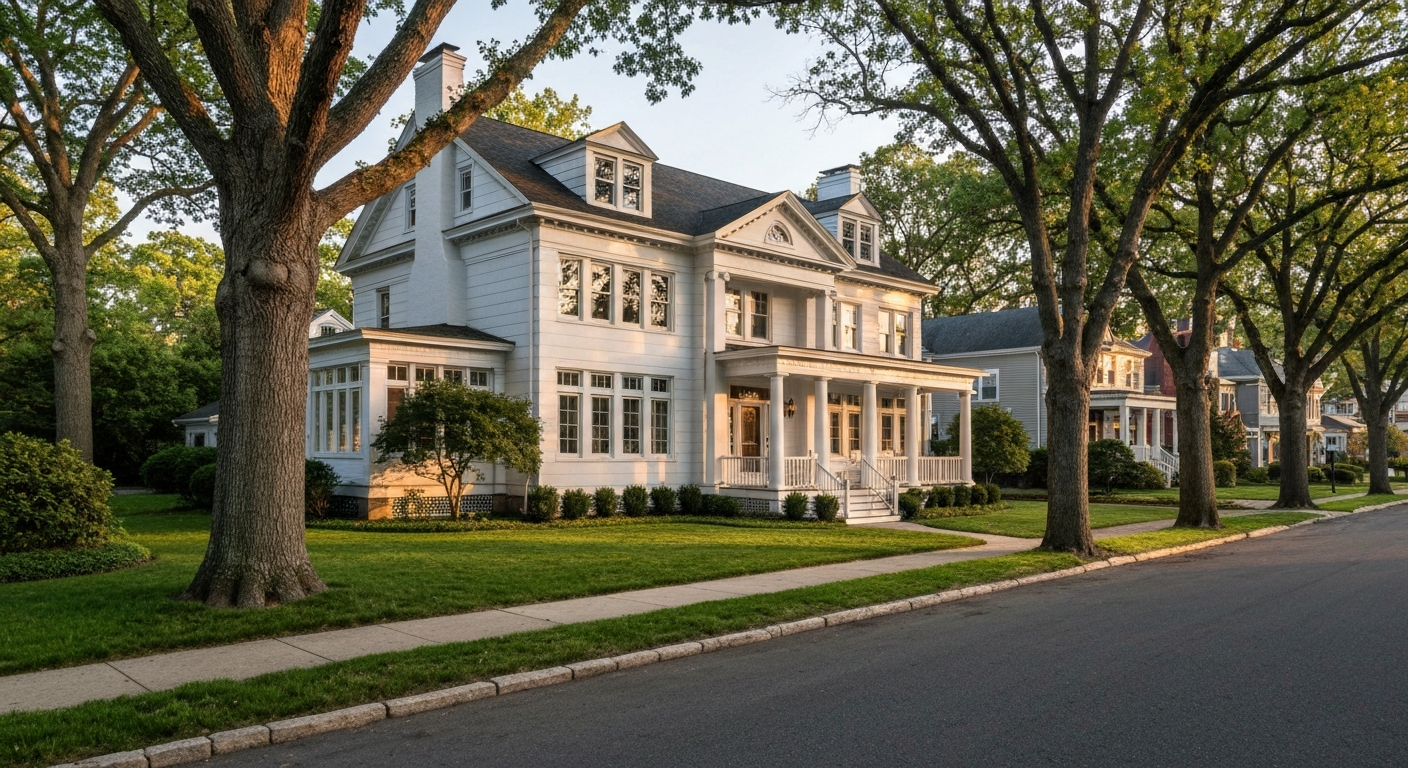 Colonial homes Swarthmore PA Delaware County