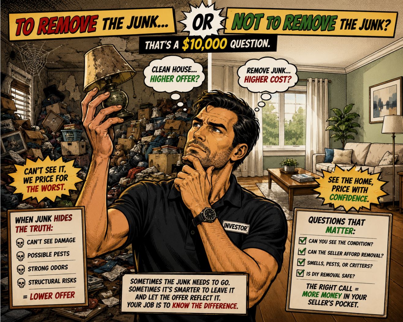 To Remove the Junk or Not to Remove the Junk?