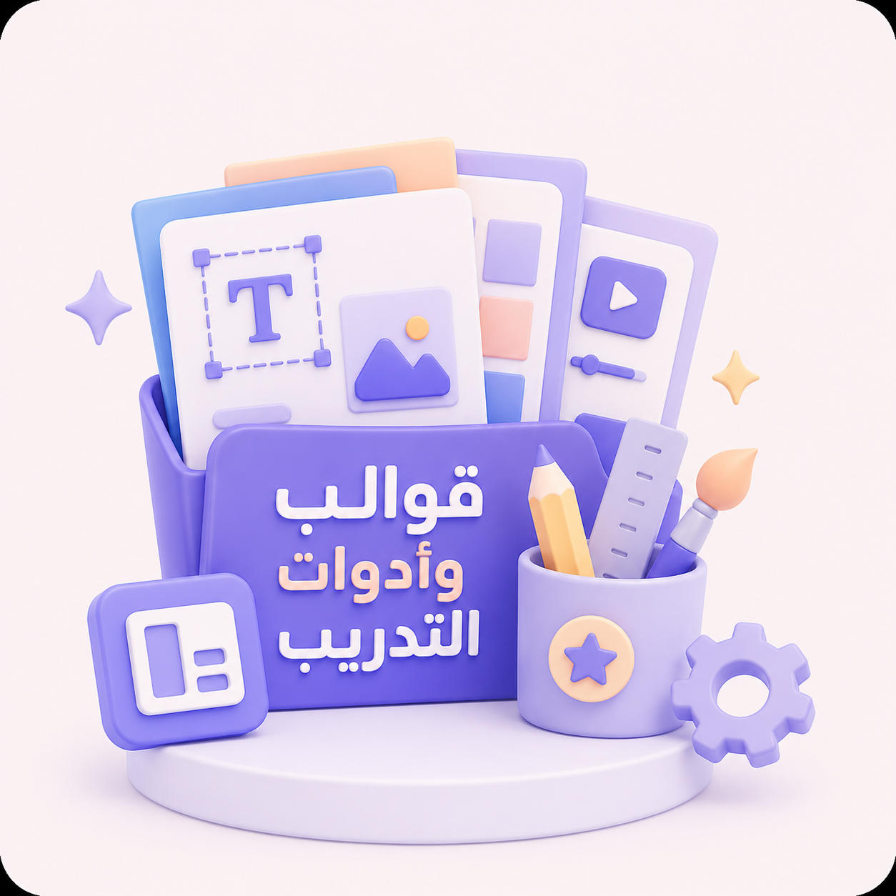 قوالب وأدوات تدريب
