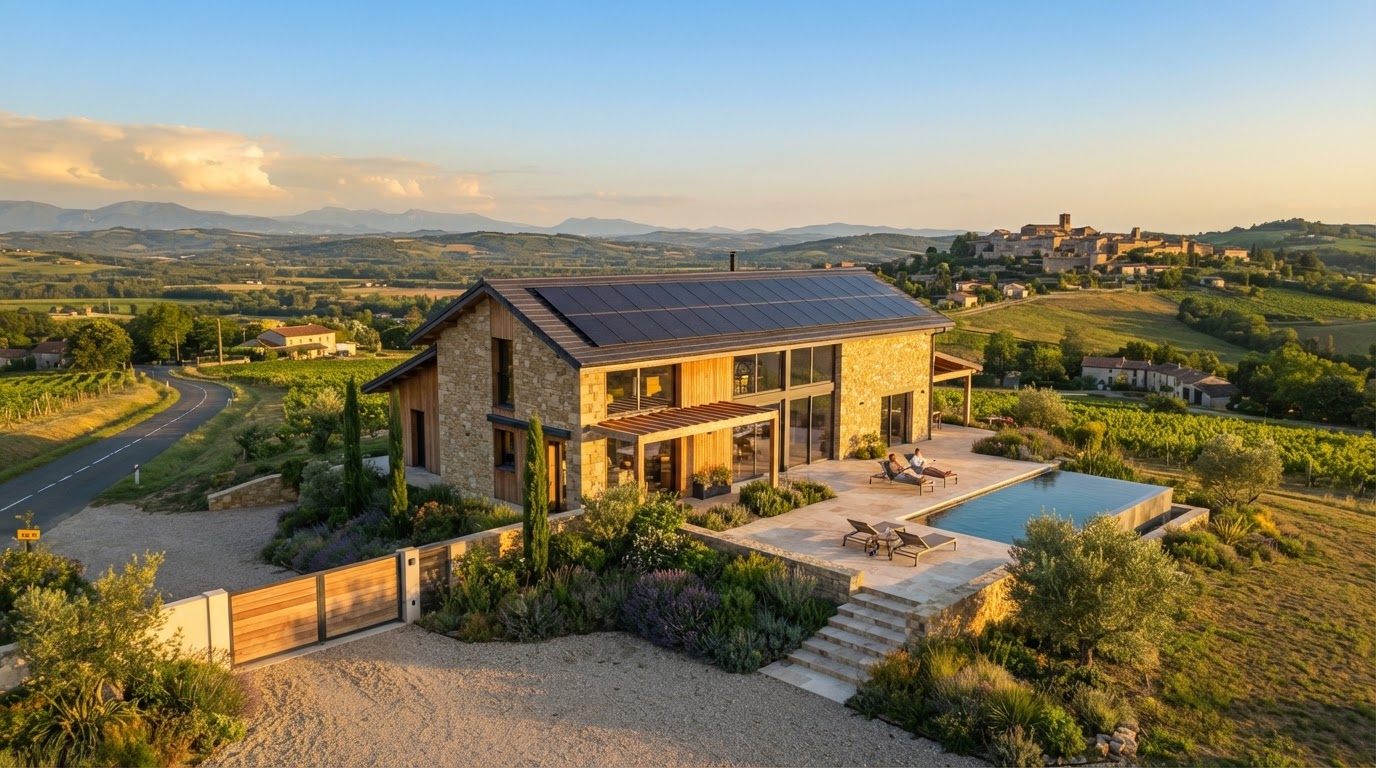 Panneaux photovoltaïques à Bonrepos-sur-Aussonnelle installés par OCR+