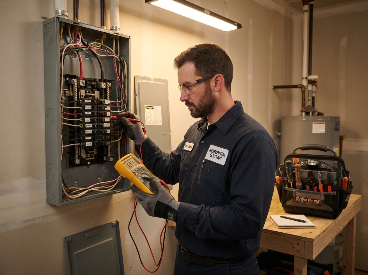 Technicien OCR+ dépannage électrique intervention d'urgence