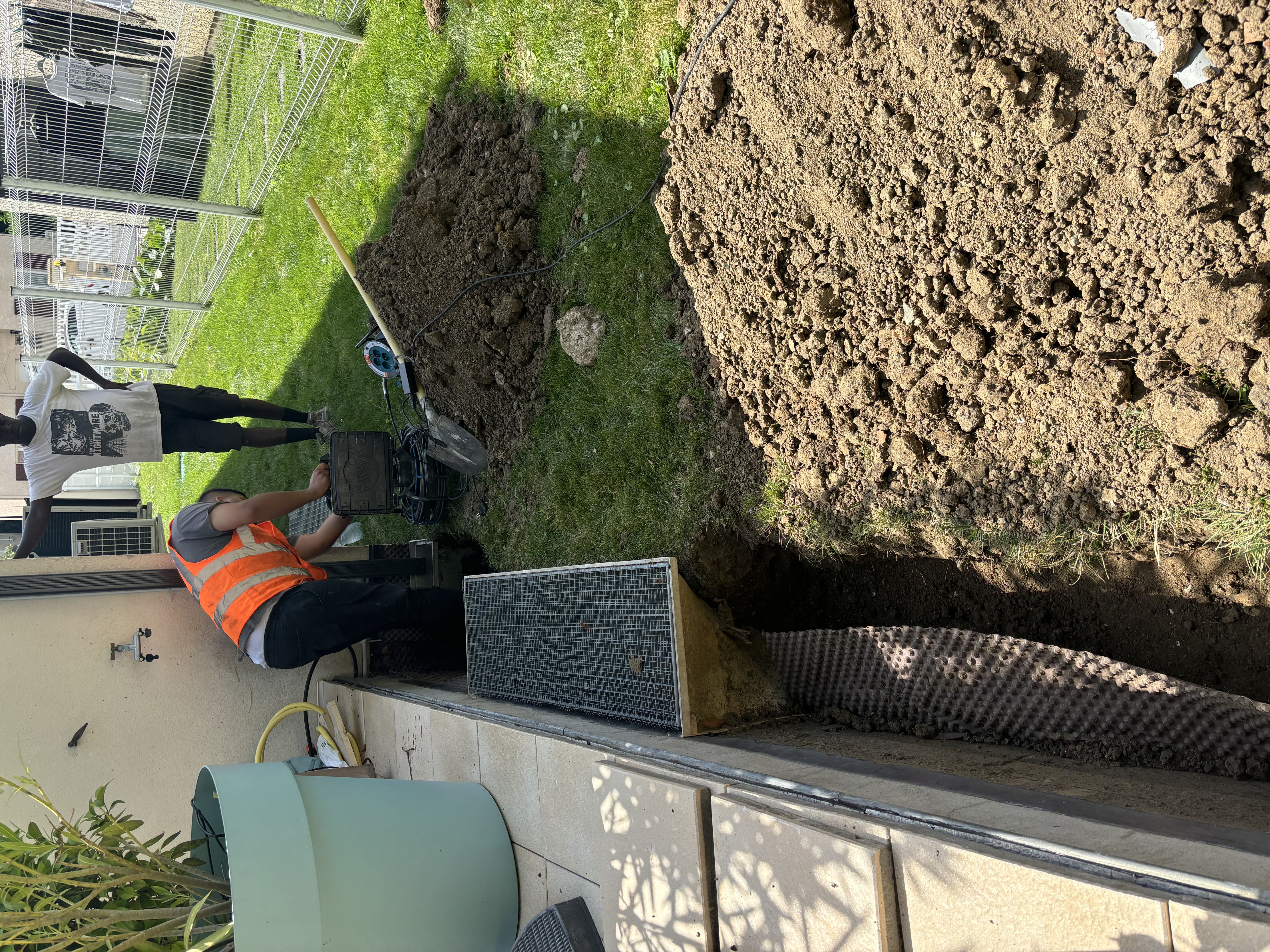 Création de tranchée technique & raccordements souterrains - Chantier OCR+ à Bonrepos-sur-Aussonnelle