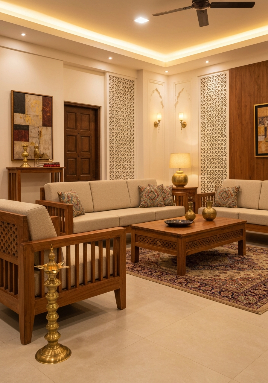 Modern Indian Living Room