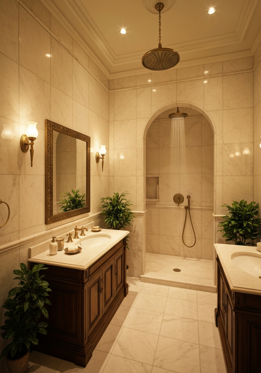 Luxury Marble Bathroom