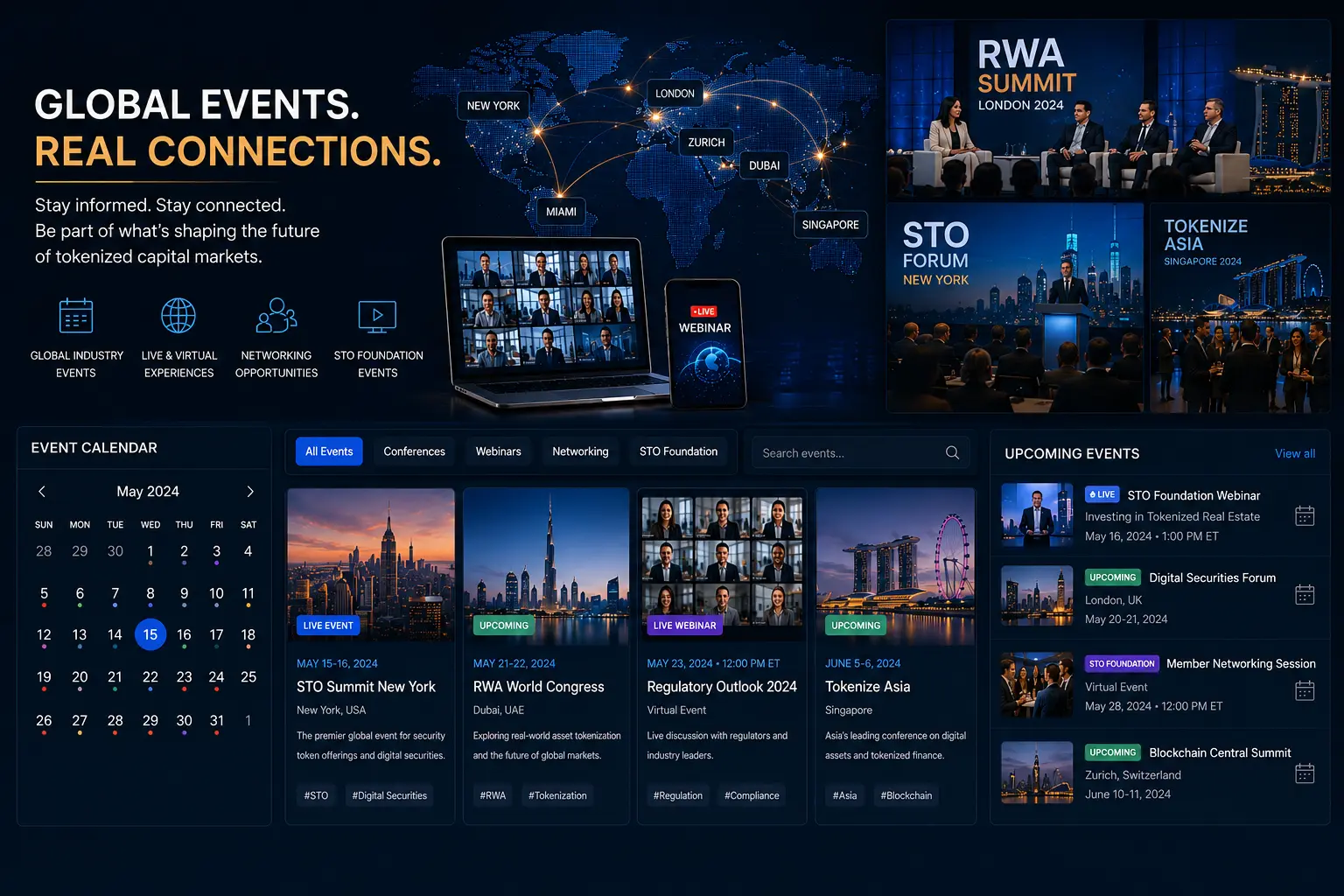 Tokenized Asset Foundation Events