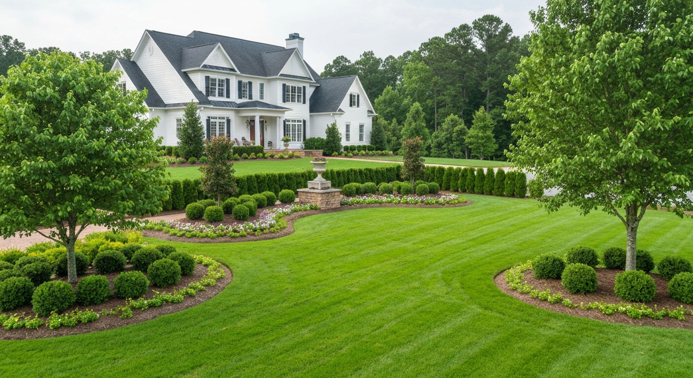 Luxury Landscaping in Denton, NC