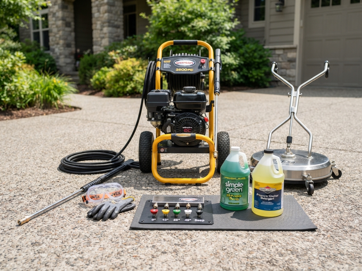 Pressure Washing requirements