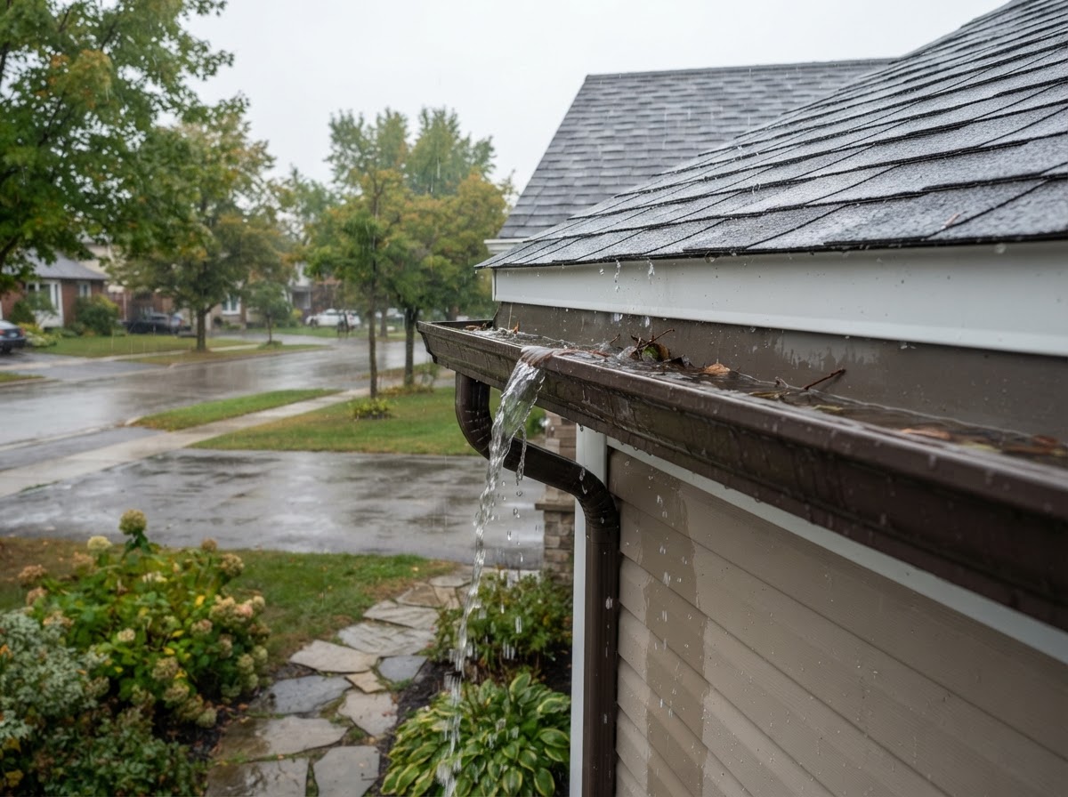 Gutter Cleaning when needed