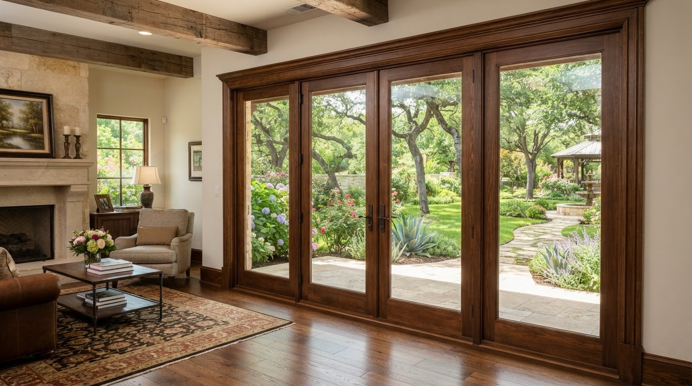 Wood & Wood-Clad Patio Doors