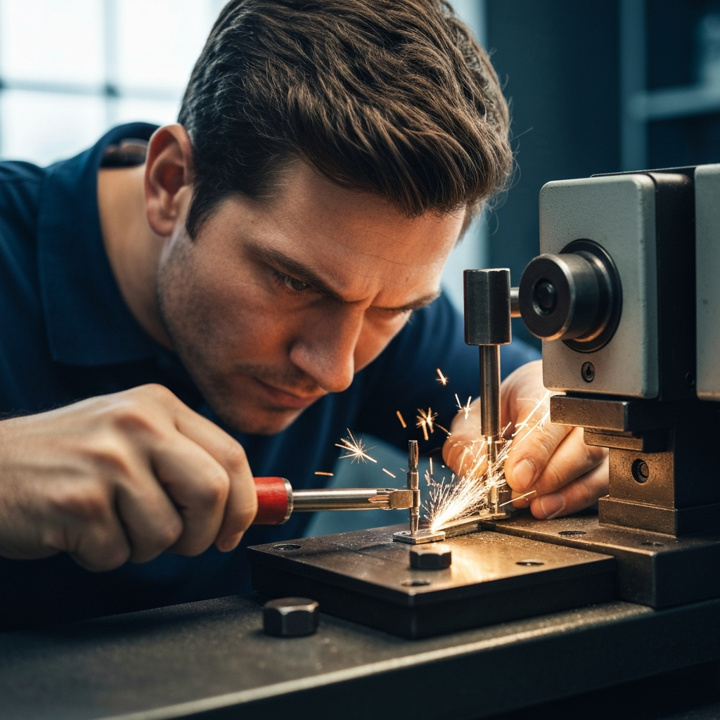 Precision key cutting