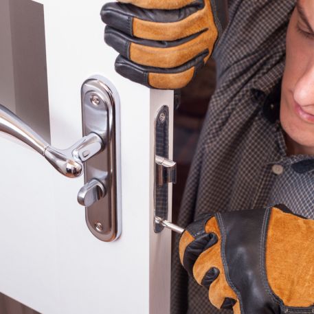 Residential deadbolt installation