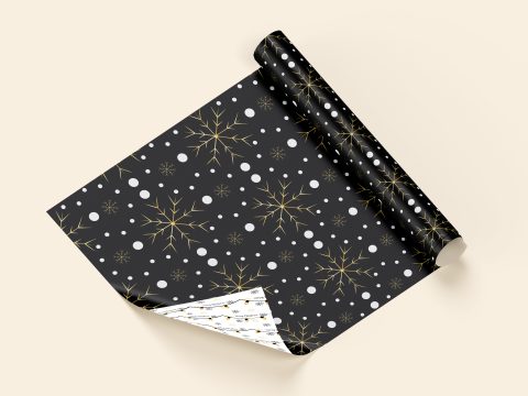 Snowflake Wrapping Paper