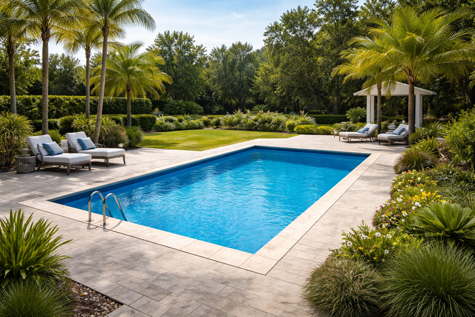 The Courtyard Pool Option 2