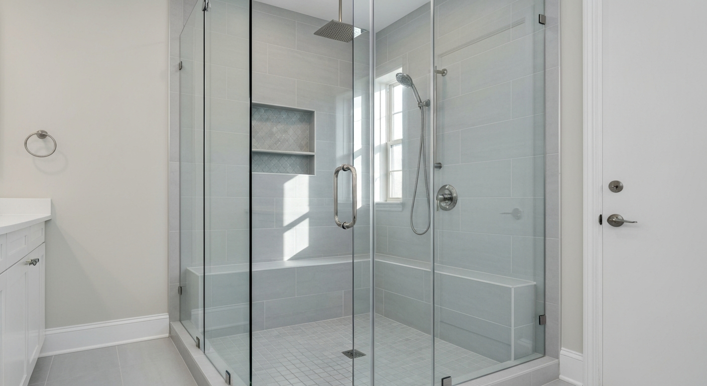 Complete Shower Transformation Complete Shower Transformation - Bathroom Remodeling by Builders For You Construction in Yuma, AZ