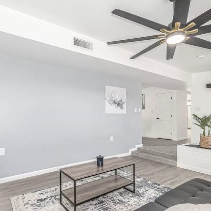 Spacious Living Room Flooring - Flooring Installation by Builders For You Construction in Yuma, AZ