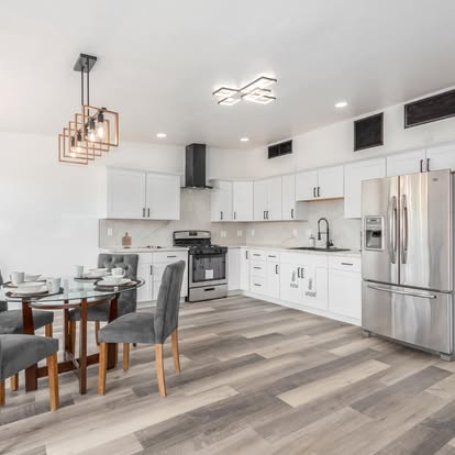Kitchen and Dining Area Flooring - Flooring Installation by Builders For You Construction in Yuma, AZ