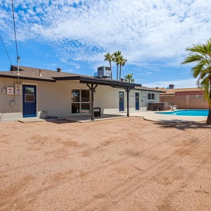 Backyard Landscape & Shed - Exterior Projects by Builders For You Construction in Yuma, AZ