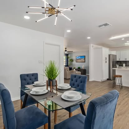 Open Concept Kitchen and Dining Area - Kitchen Remodeling by Builders For You Construction in Yuma, AZ