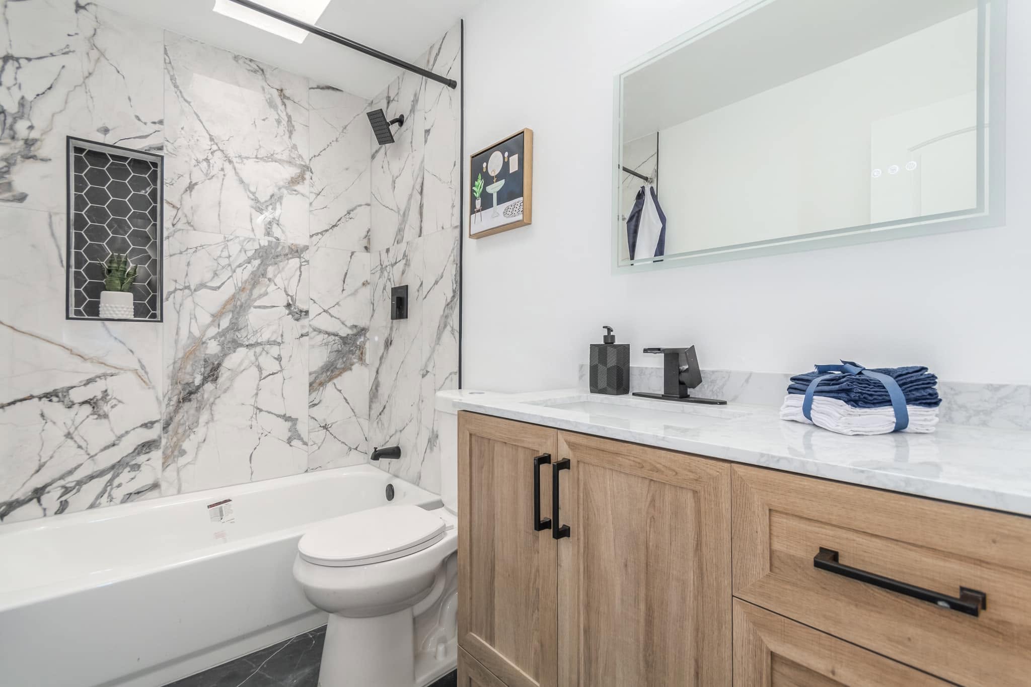 Showers construction and remodeling projects