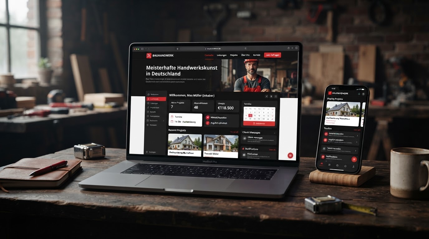 Was kostet eine gute Handwerker-Website? Ein realistischer Preis-Leitfaden