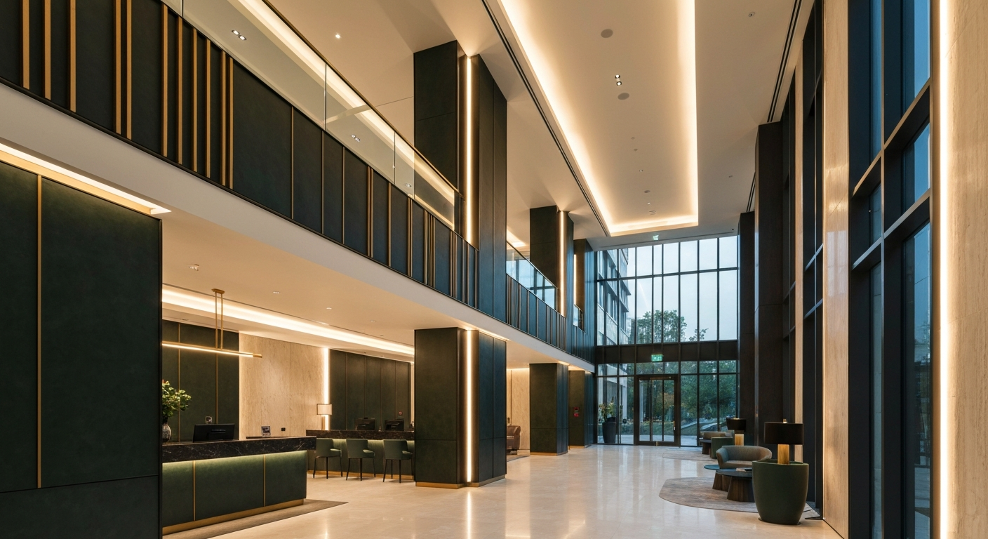 Luxury Office Lobby