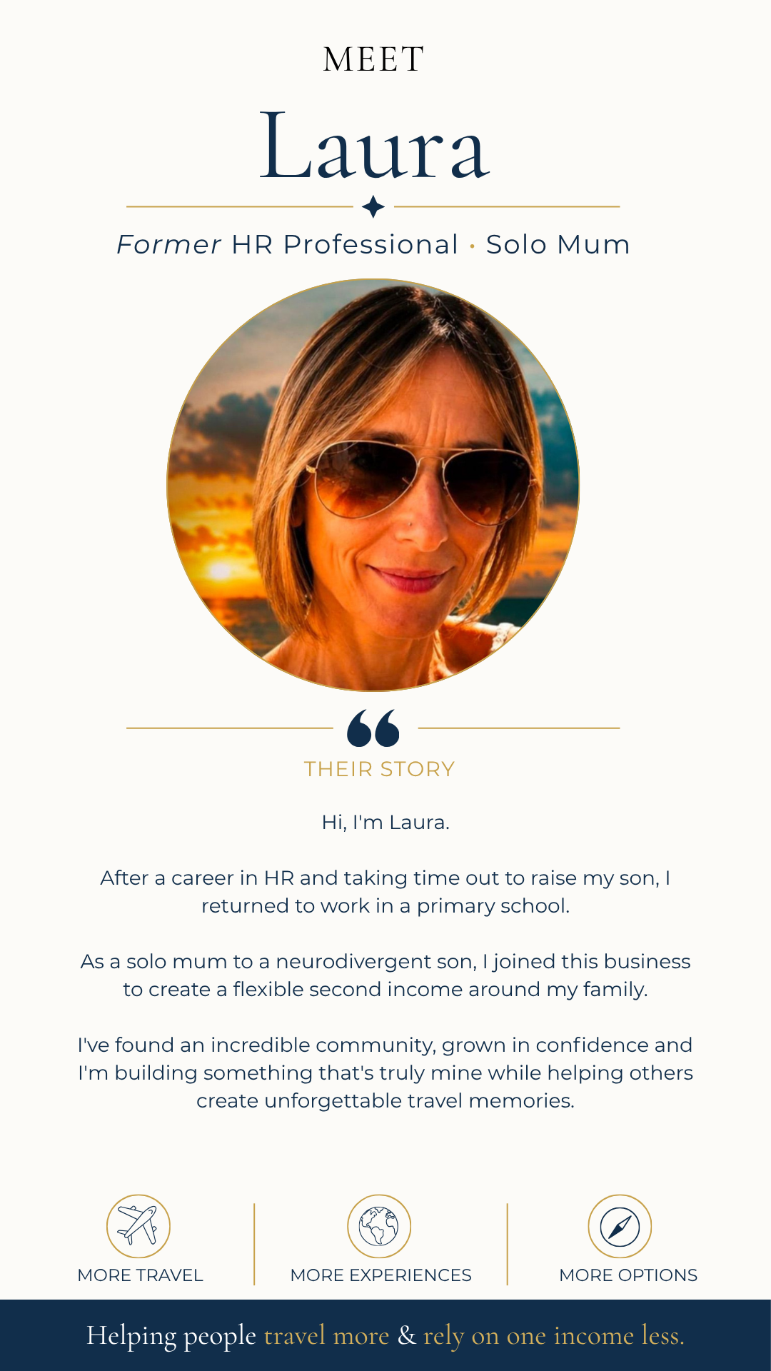 Laura - Former HR Professional, Solo Mum